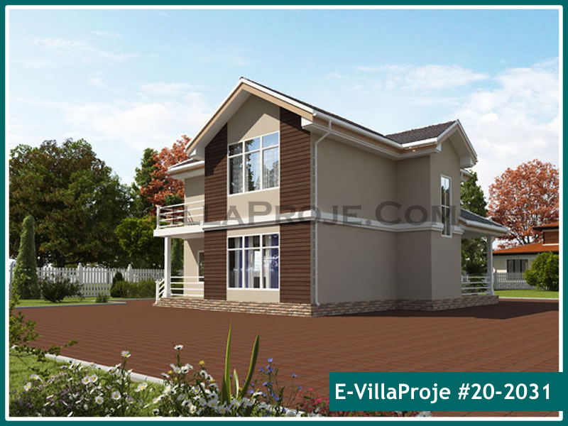 Ev Villa Proje #20 – 2031 Ev Villa Projesi Model Detayları