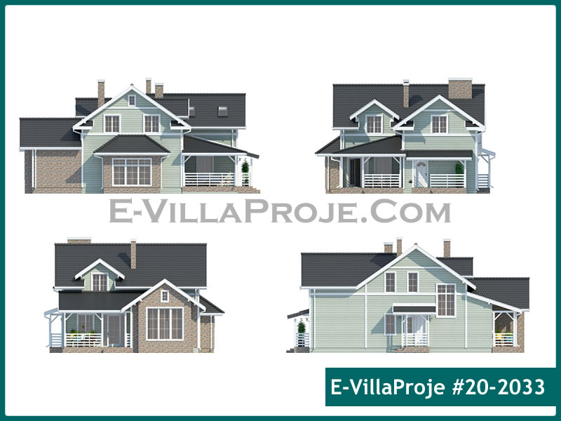 Ev Villa Proje #20 – 2033 Ev Villa Projesi Model Detayları