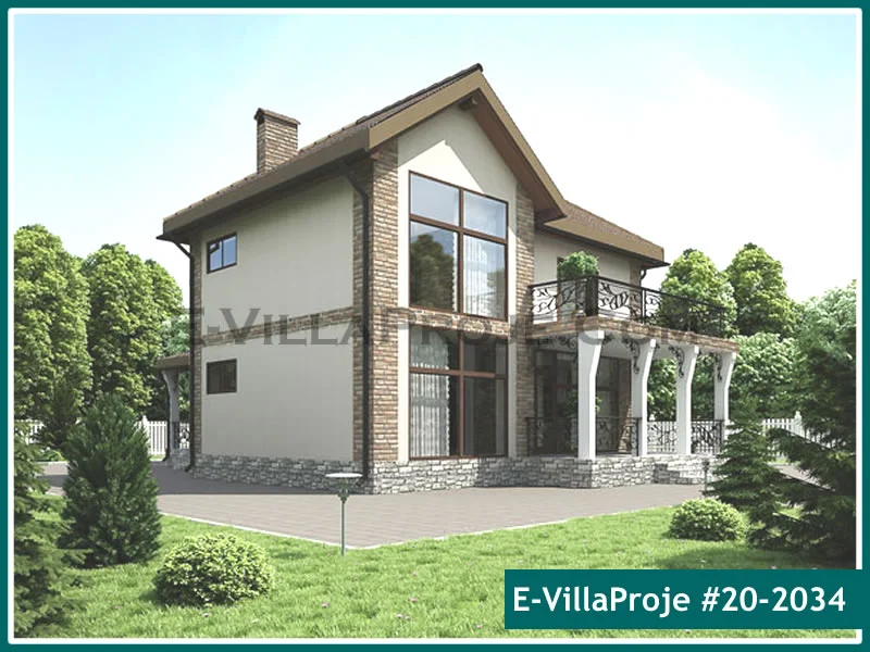 Ev Villa Proje #20 – 2034 Villa Proje Detayları