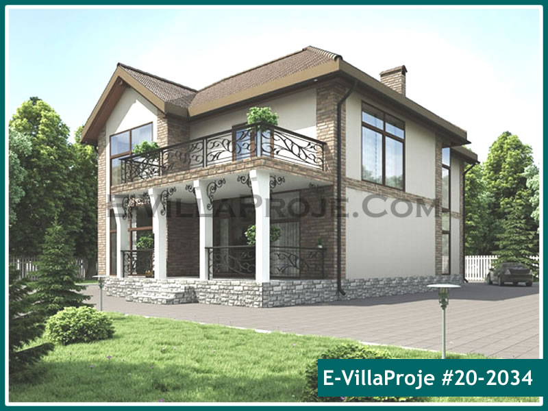 Ev Villa Proje #20 – 2034 Ev Villa Projesi Model Detayları