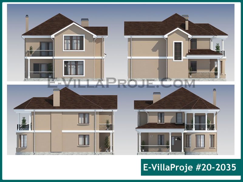 Ev Villa Proje #20 – 2035 Ev Villa Projesi Model Detayları