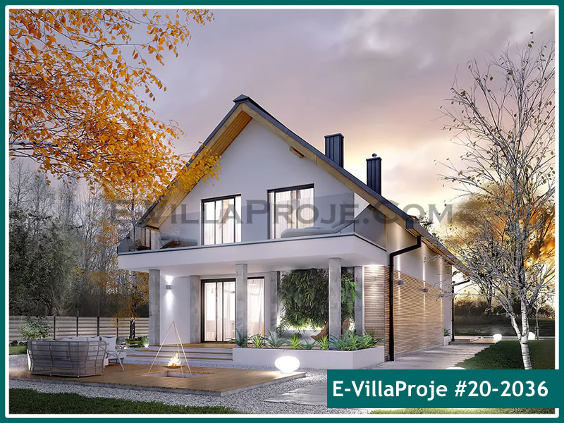 Ev Villa Proje #20 – 2036 Ev Villa Projesi Model Detayları