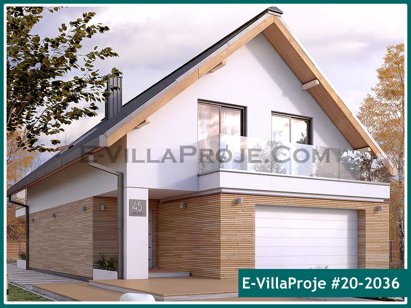 Ev Villa Proje #20 – 2036 Ev Villa Projesi Model Detayları