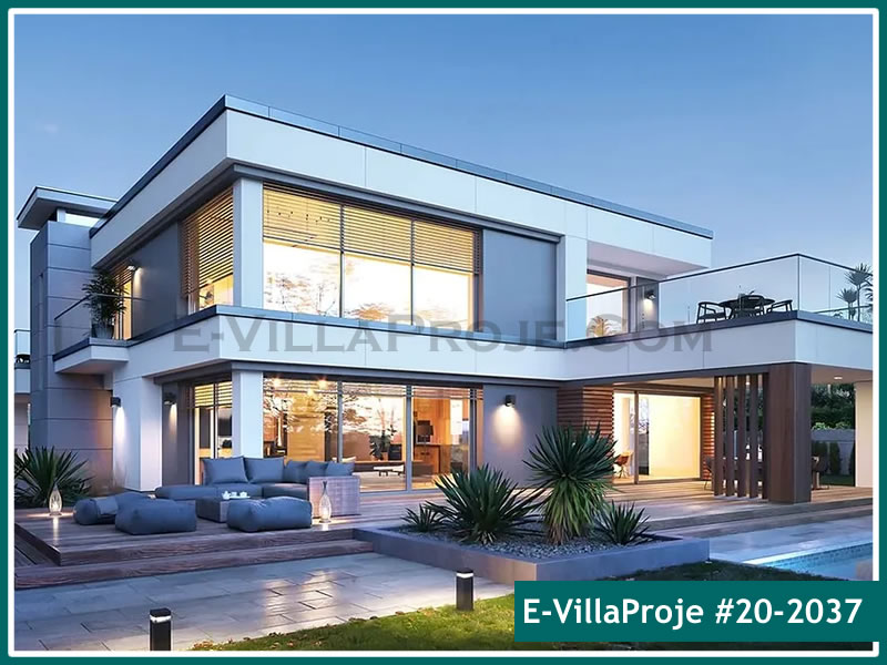 Ev Villa Proje #20 – 2037 Ev Villa Projesi Model Detayları