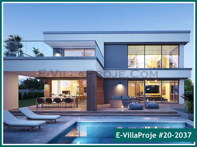 Ev Villa Proje #20 – 2037 Ev Villa Projesi Model Detayları