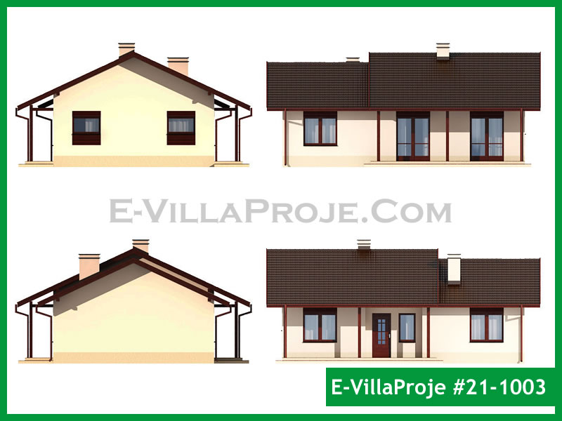 Ev Villa Proje #21 – 1003 Ev Villa Projesi Model Detayları