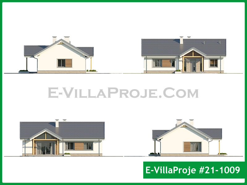 Ev Villa Proje #21 – 1009 Ev Villa Projesi Model Detayları