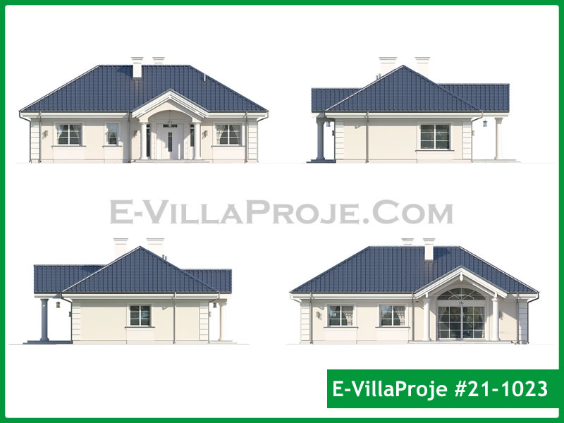 Ev Villa Proje #21 – 1023 Ev Villa Projesi Model Detayları