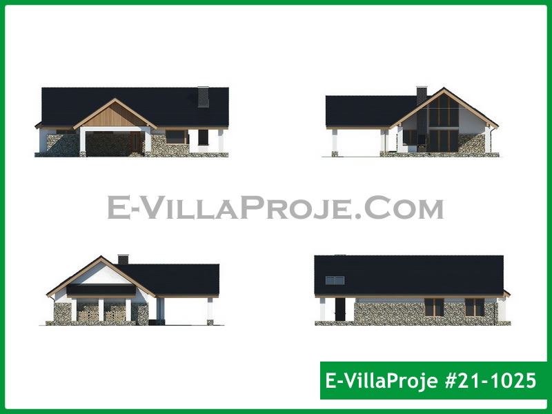 Ev Villa Proje #21 – 1025 Ev Villa Projesi Model Detayları