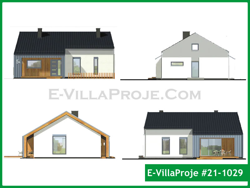 Ev Villa Proje #21 – 1029 Ev Villa Projesi Model Detayları