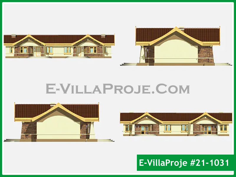 Ev Villa Proje #21 – 1031 Ev Villa Projesi Model Detayları