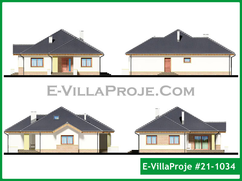 Ev Villa Proje #21 – 1034 Ev Villa Projesi Model Detayları