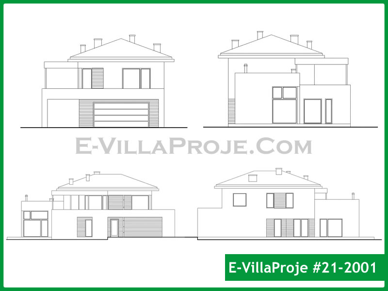 Ev Villa Proje #21 – 2001 Ev Villa Projesi Model Detayları