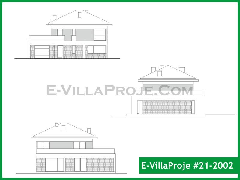 Ev Villa Proje #21 – 2002 Ev Villa Projesi Model Detayları