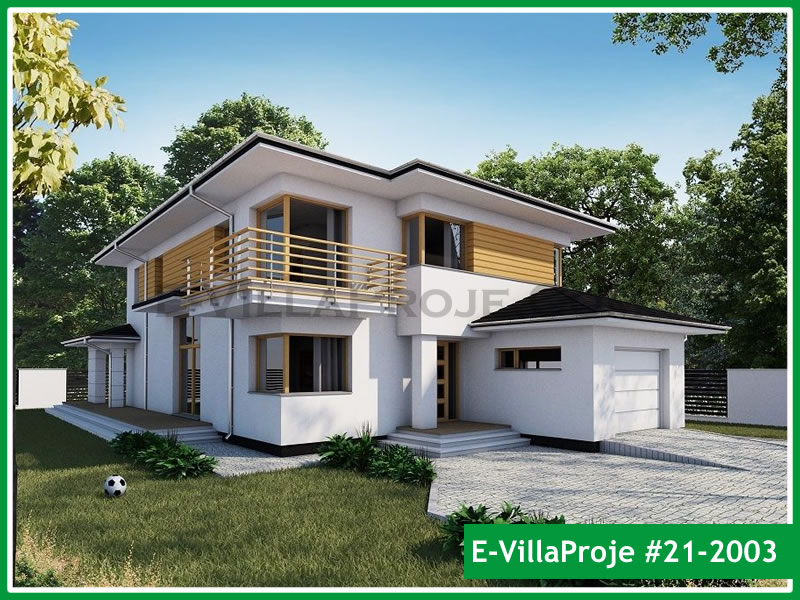 Ev Villa Proje #21 – 2003 Ev Villa Projesi Model Detayları