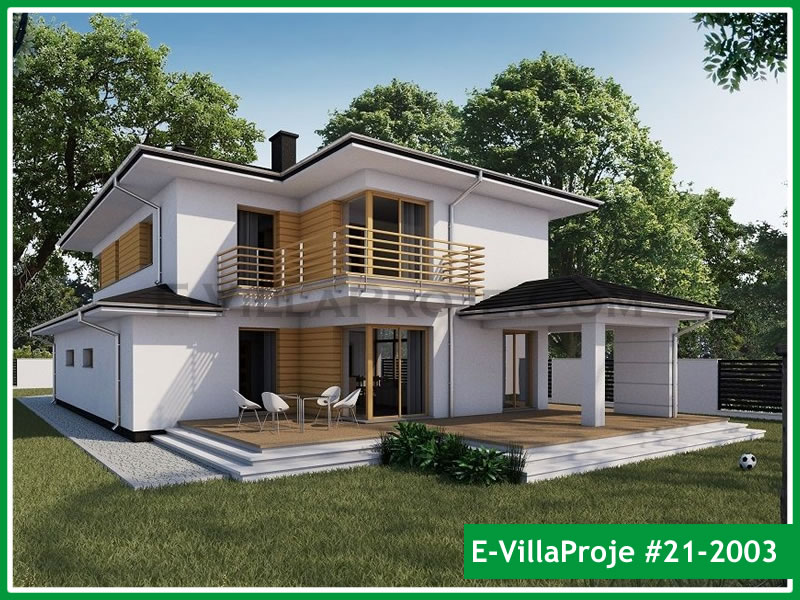 Ev Villa Proje #21 – 2003 Ev Villa Projesi Model Detayları