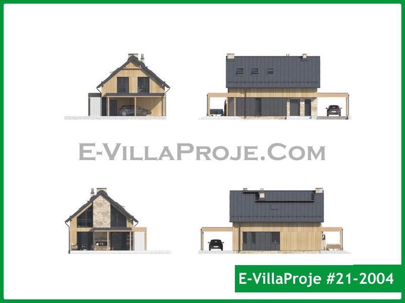 Ev Villa Proje #21 – 2004 Ev Villa Projesi Model Detayları