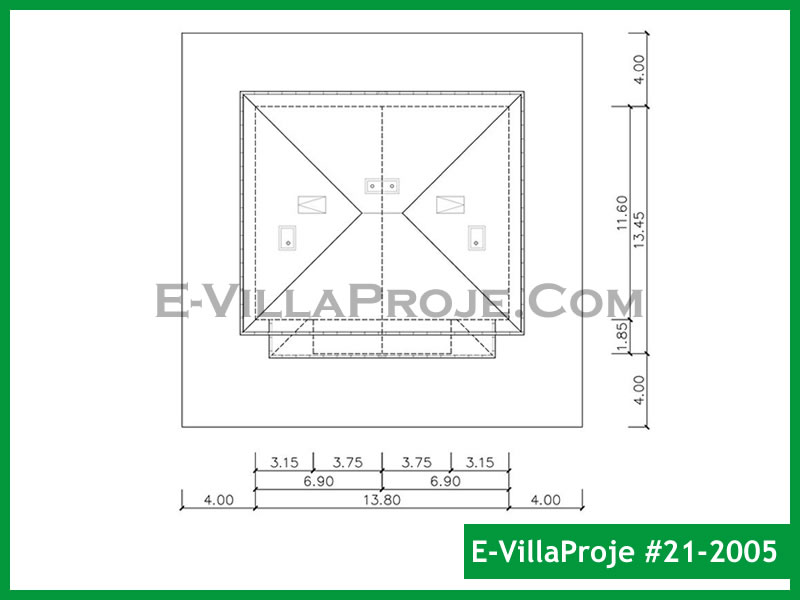 Ev Villa Proje #21 – 2005 Ev Villa Projesi Model Detayları