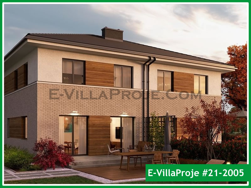 Ev Villa Proje #21 – 2005 Ev Villa Projesi Model Detayları