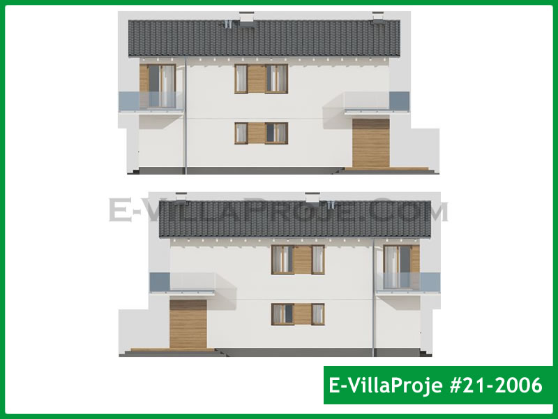 Ev Villa Proje #21 – 2006 Ev Villa Projesi Model Detayları