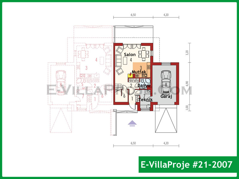 Ev Villa Proje #21 – 2007 Ev Villa Projesi Model Detayları