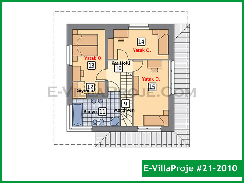 Ev Villa Proje #21 – 2010 Ev Villa Projesi Model Detayları