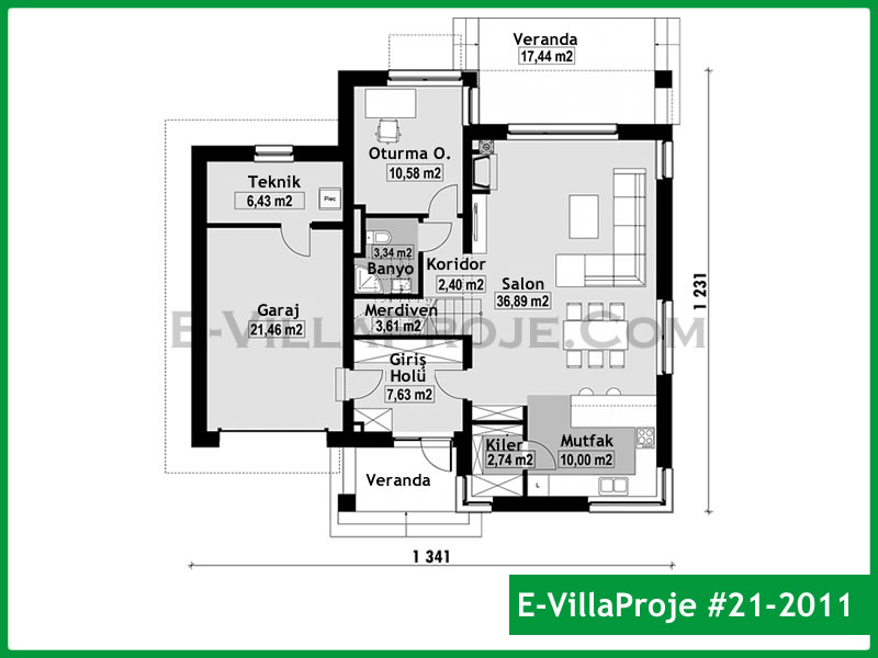 Ev Villa Proje #21 – 2011 Ev Villa Projesi Model Detayları