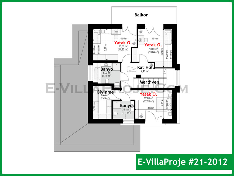 Ev Villa Proje #21 - 2013 Çelik Ev Projesi - Görsel 3