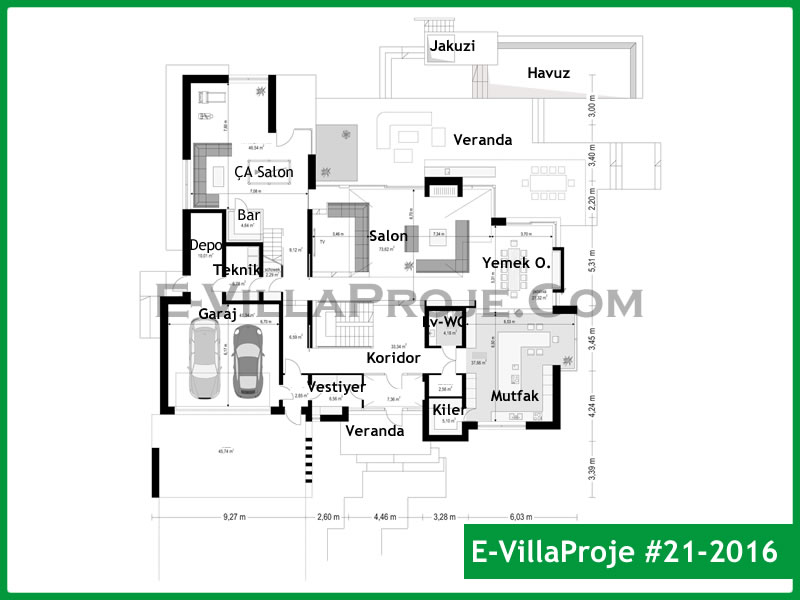 Ev Villa Proje #21 – 2016 Ev Villa Projesi Model Detayları