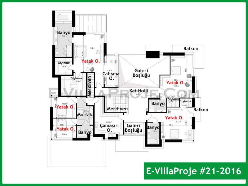 Ev Villa Proje #21 – 2016 Ev Villa Projesi Model Detayları