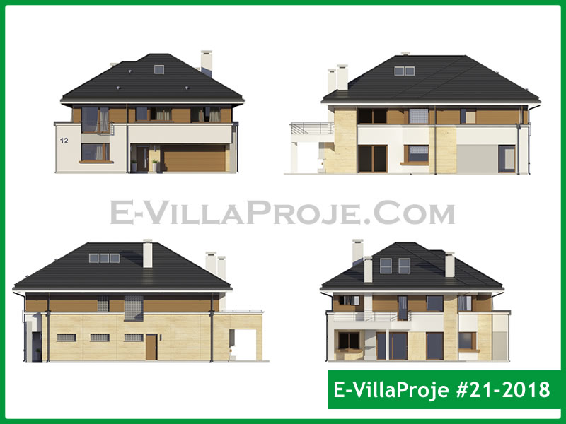 Ev Villa Proje #21 – 2018 Ev Villa Projesi Model Detayları