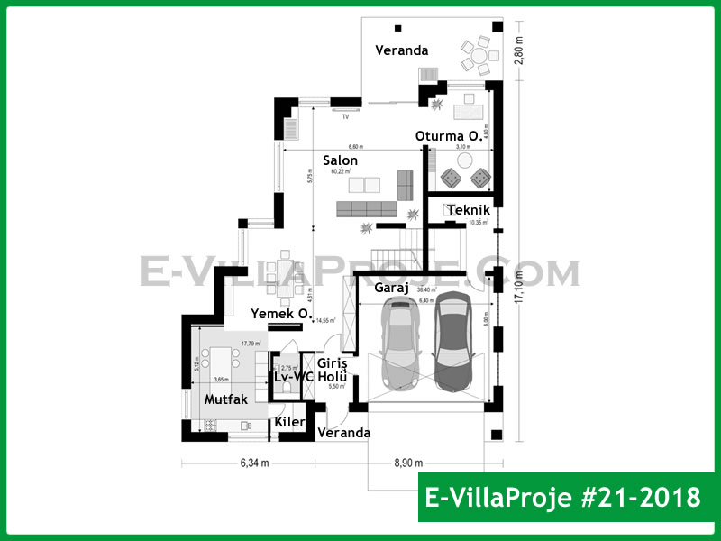 Ev Villa Proje #21 – 2018 Ev Villa Projesi Model Detayları