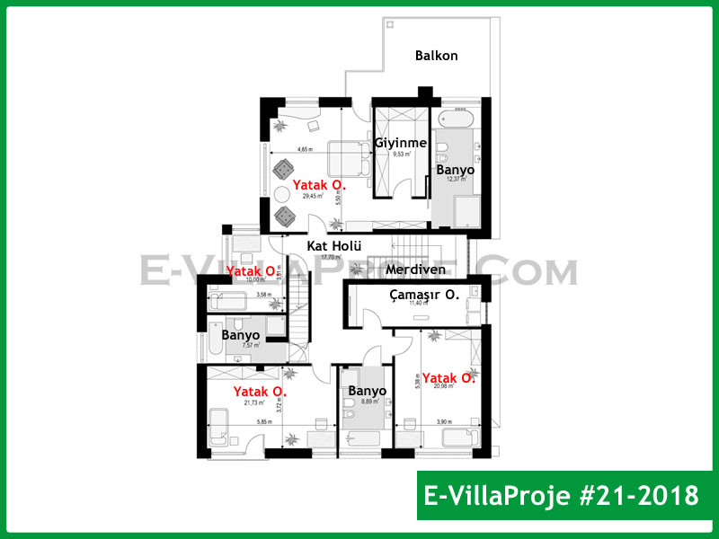 Ev Villa Proje #21 – 2018 Ev Villa Projesi Model Detayları