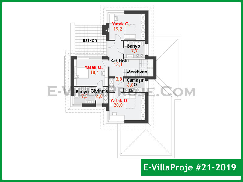 Ev Villa Proje #21 – 2019 Ev Villa Projesi Model Detayları