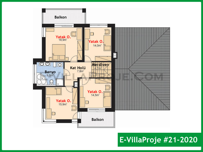 Ev Villa Proje #21 – 2020 Ev Villa Projesi Model Detayları