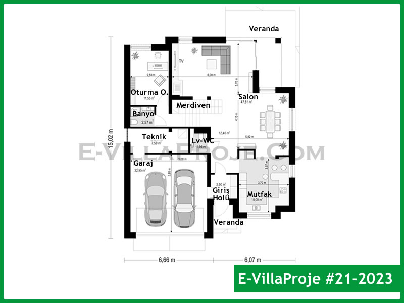 Ev Villa Proje #21 – 2023 Ev Villa Projesi Model Detayları