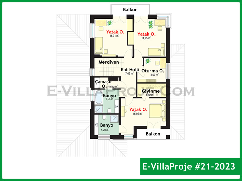 Ev Villa Proje #21 – 2023 Ev Villa Projesi Model Detayları
