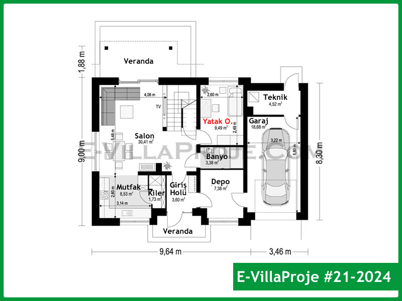 Ev Villa Proje #21 – 2024 Ev Villa Projesi Model Detayları