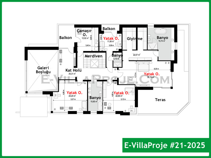 Ev Villa Proje #21 – 2025 Ev Villa Projesi Model Detayları