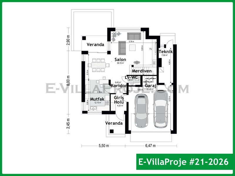 Ev Villa Proje #21 – 2026 Ev Villa Projesi Model Detayları