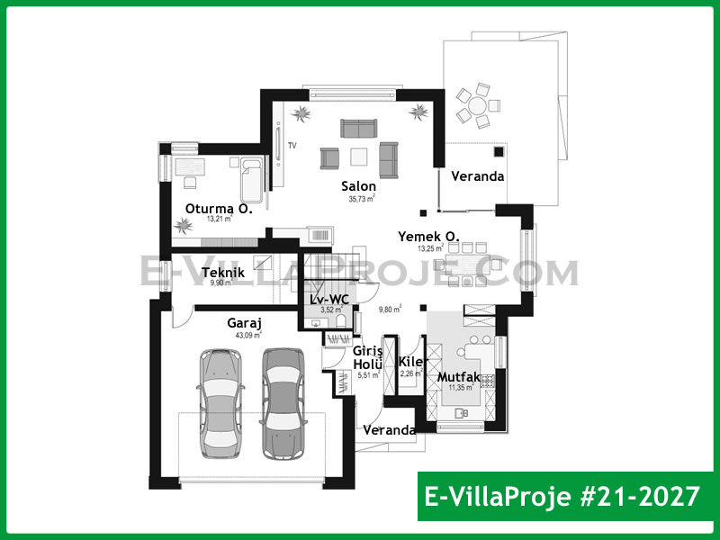 Ev Villa Proje #21 – 2027 Ev Villa Projesi Model Detayları