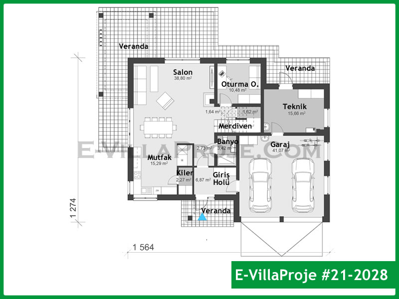 Ev Villa Proje #21 – 2028 Ev Villa Projesi Model Detayları