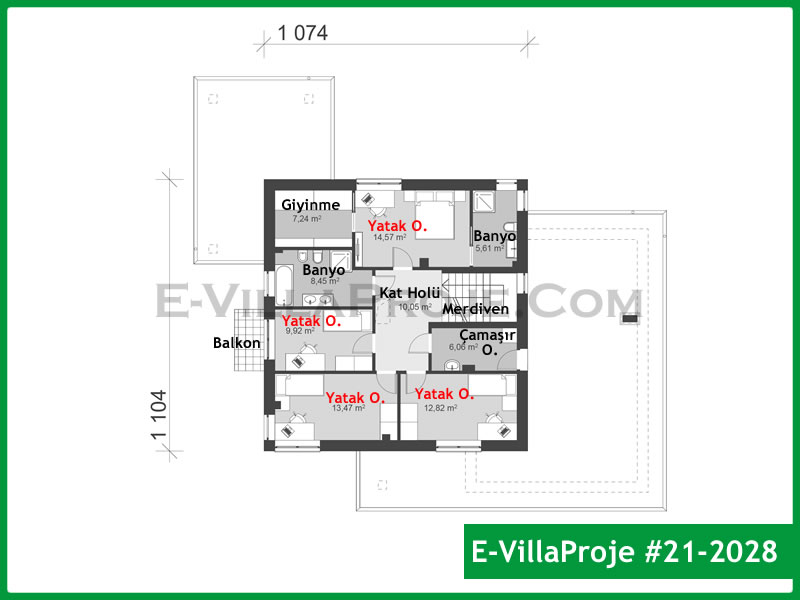 Ev Villa Proje #21 – 2028 Ev Villa Projesi Model Detayları