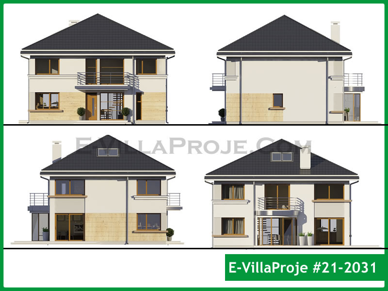 Ev Villa Proje #21 – 2031 Ev Villa Projesi Model Detayları