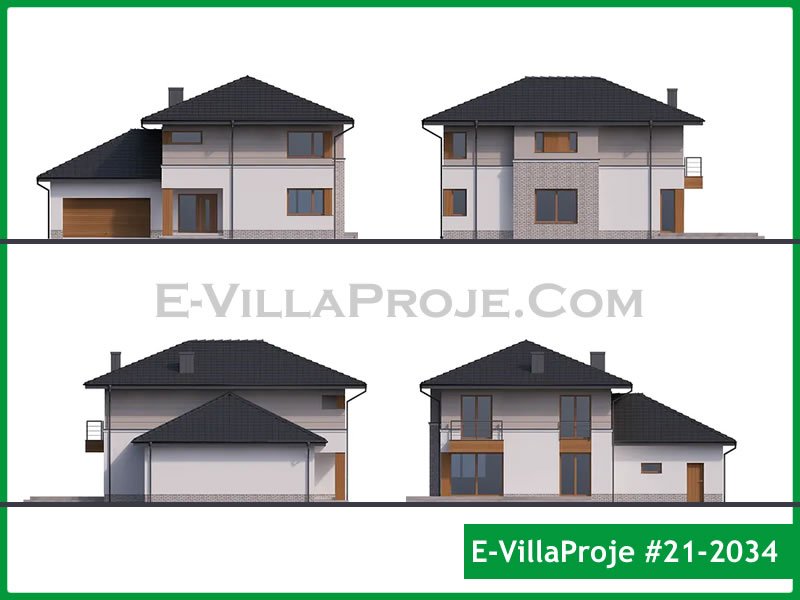 Ev Villa Proje #21 – 2034 Ev Villa Projesi Model Detayları