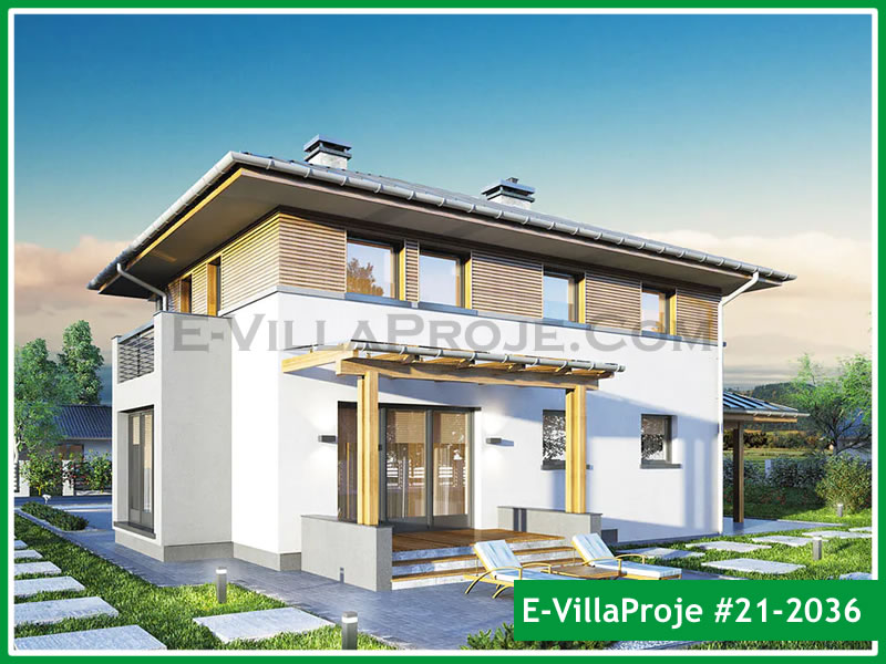 Ev Villa Proje #21 – 2036 Ev Villa Projesi Model Detayları