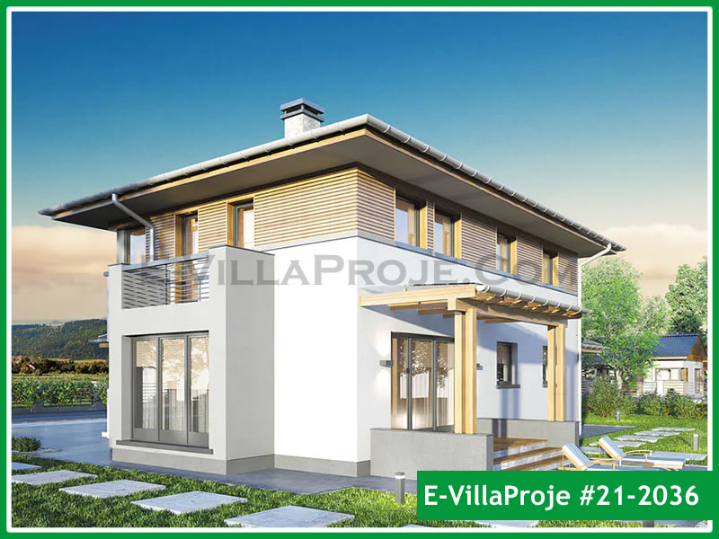 Ev Villa Proje #21 – 2036 Ev Villa Projesi Model Detayları