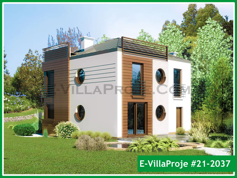 Ev Villa Proje #21 – 2037 Ev Villa Projesi Model Detayları