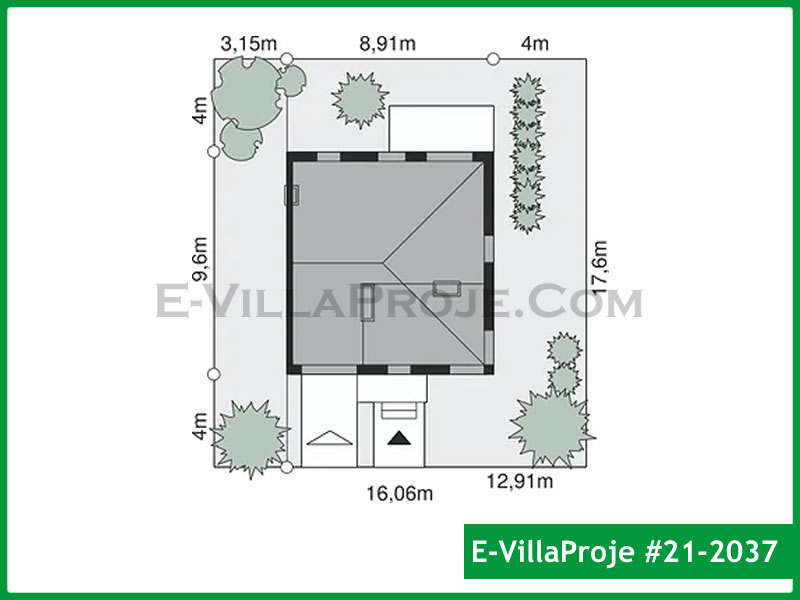 Ev Villa Proje #21 – 2037 Ev Villa Projesi Model Detayları