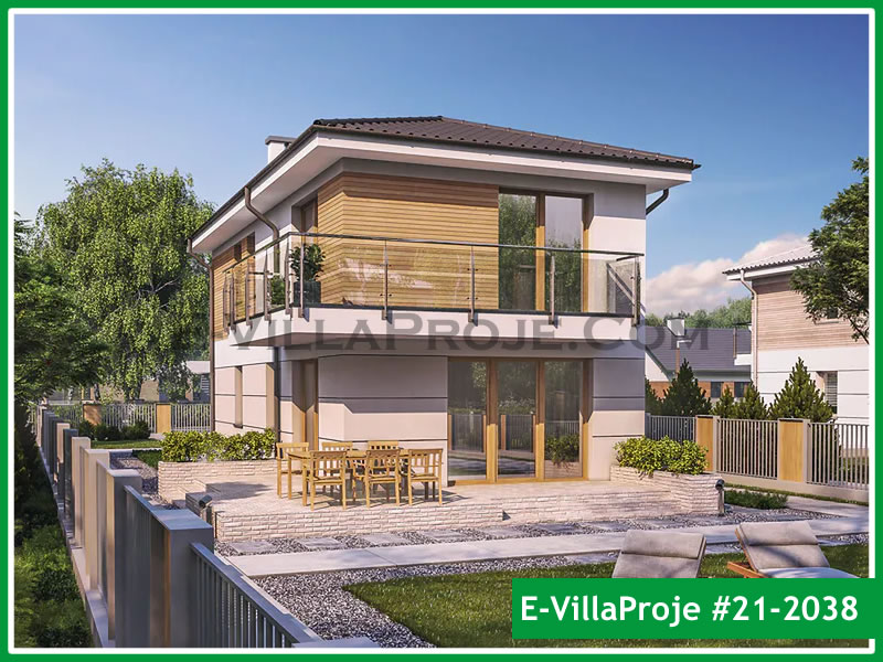 Ev Villa Proje #21 – 2038 Ev Villa Projesi Model Detayları